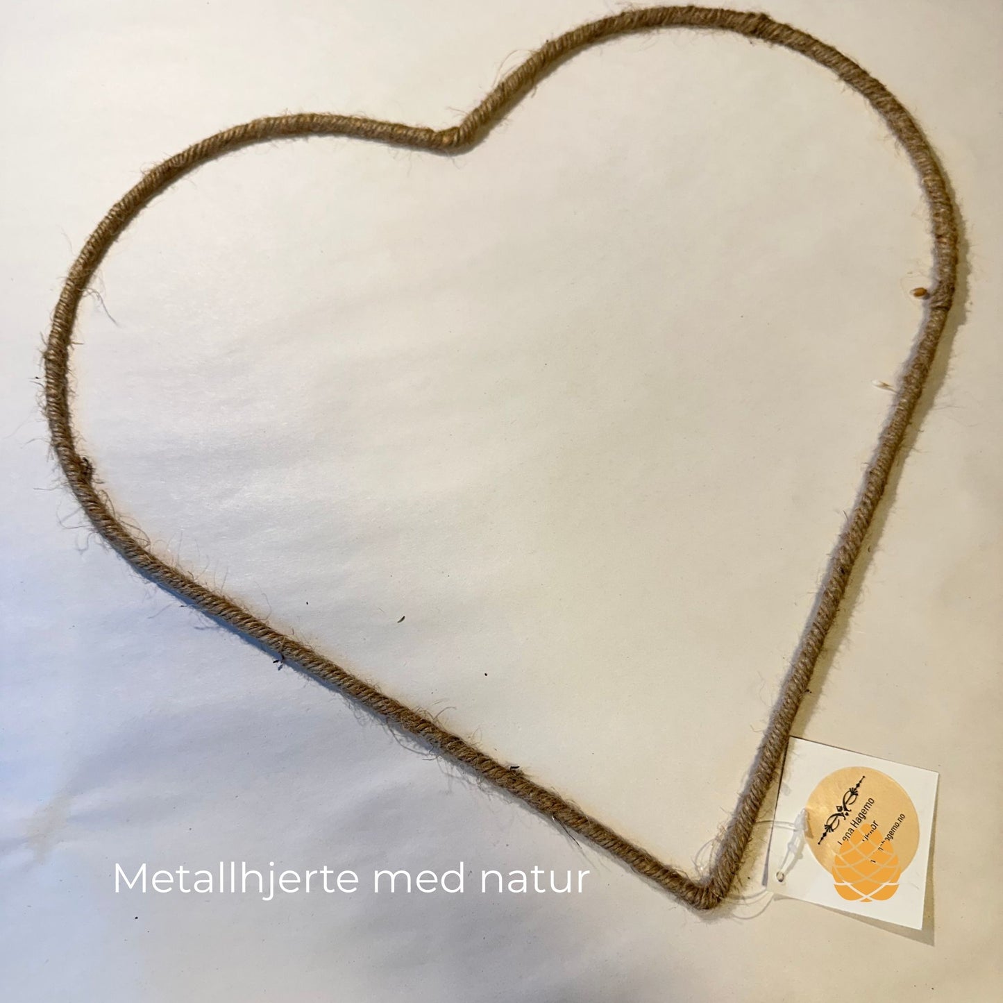 Metallhjerte med natur