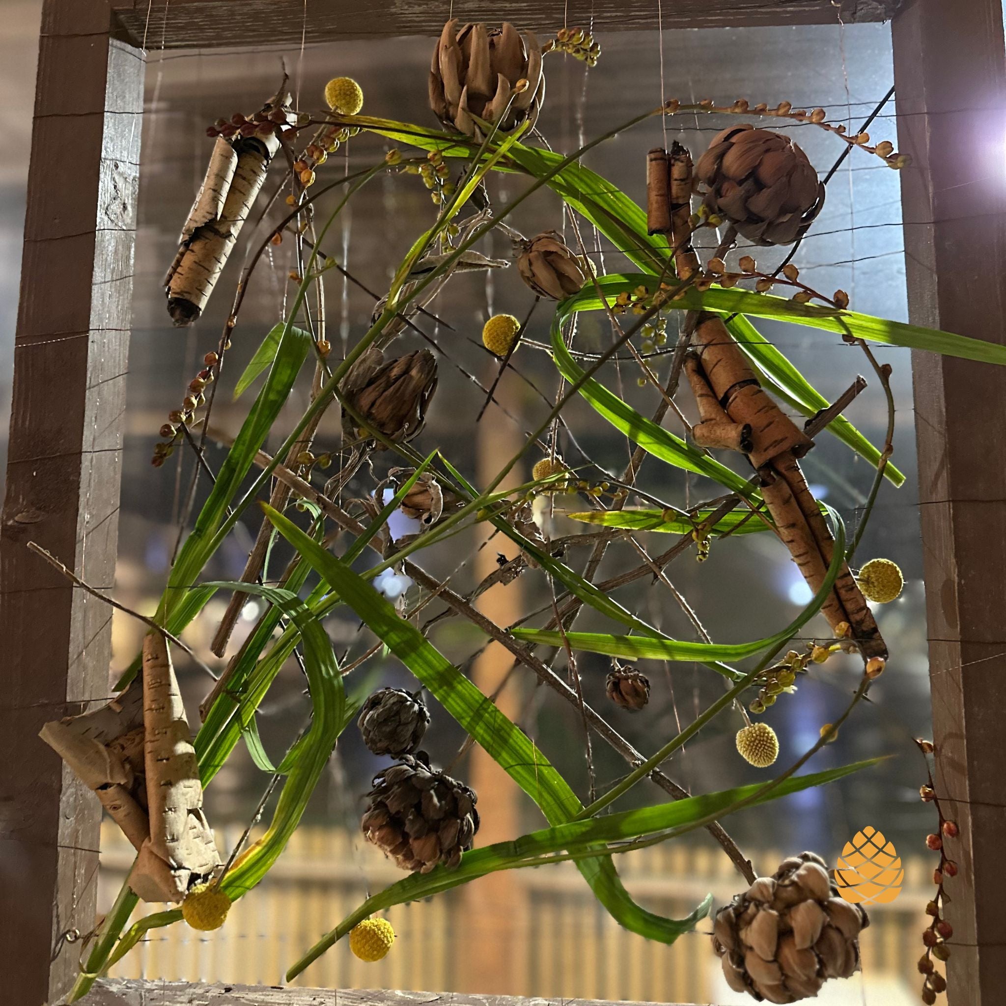 Ramme alvor- lek med linjer 